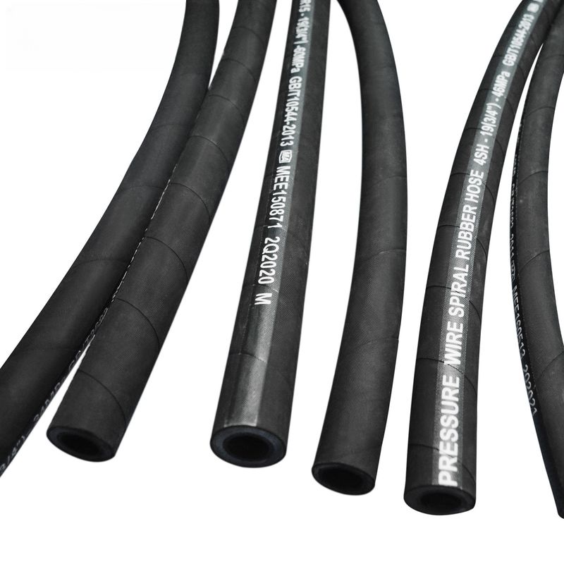 SAE 100 R12 Σπειροειδής υδραυλικός σωλήνας υψηλής πίεσης για υδραυλικά έλαια με βάση το πετρέλαιο
