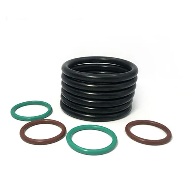 Νιτρίλη Buna O Ring Μαύρο Καφέ AS568 60 70 90 FKM NBR Σφραγίδα από καουτσούκ υψηλής πίεσης