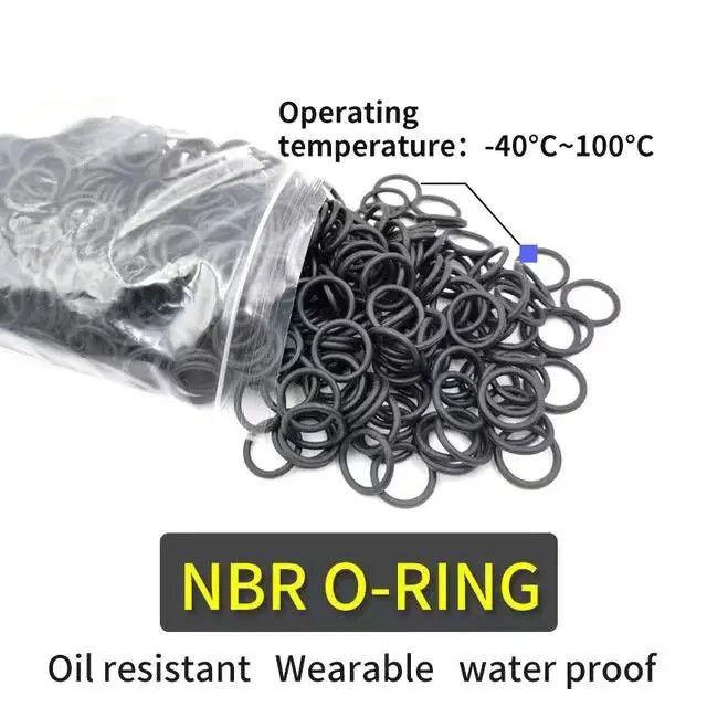 Σιλικόνη FKM EPDM NBR O Δαχτυλίδια, Σφραγίδα από νιτρίλιο καουτσούκ O Δαχτυλίδι Διαφορετικά μεγέθη