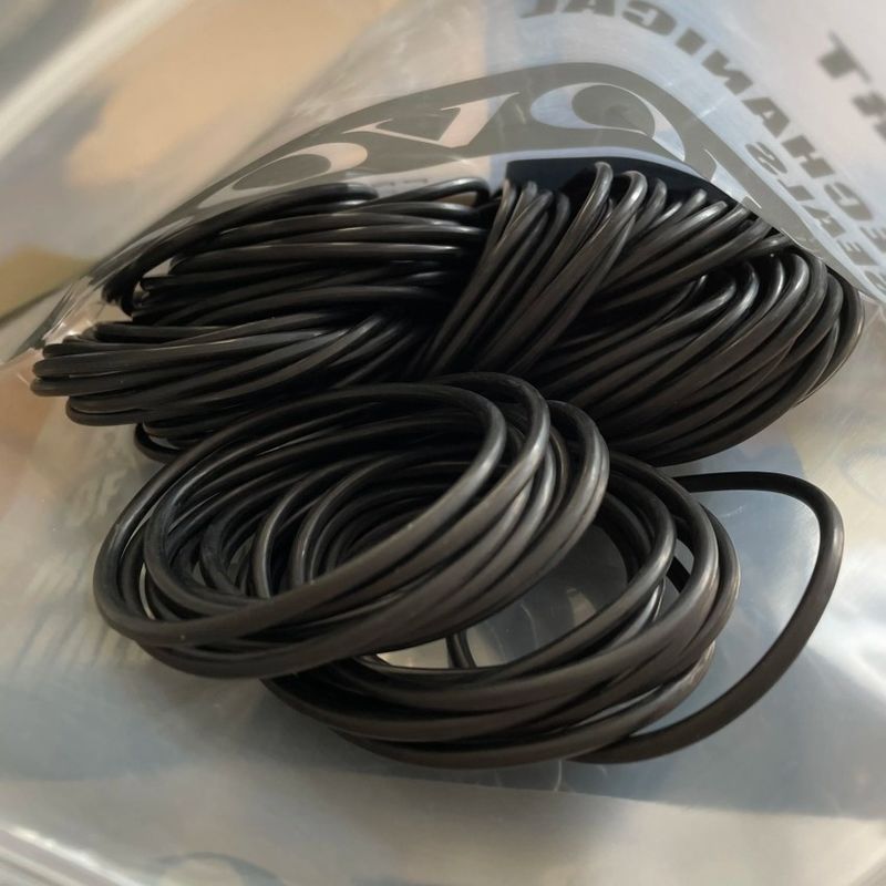 Σιλικόνη FKM EPDM NBR O Δαχτυλίδια, Σφραγίδα από νιτρίλιο καουτσούκ O Δαχτυλίδι Διαφορετικά μεγέθη